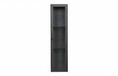 HANGING CABINET METAL DARK GREY 